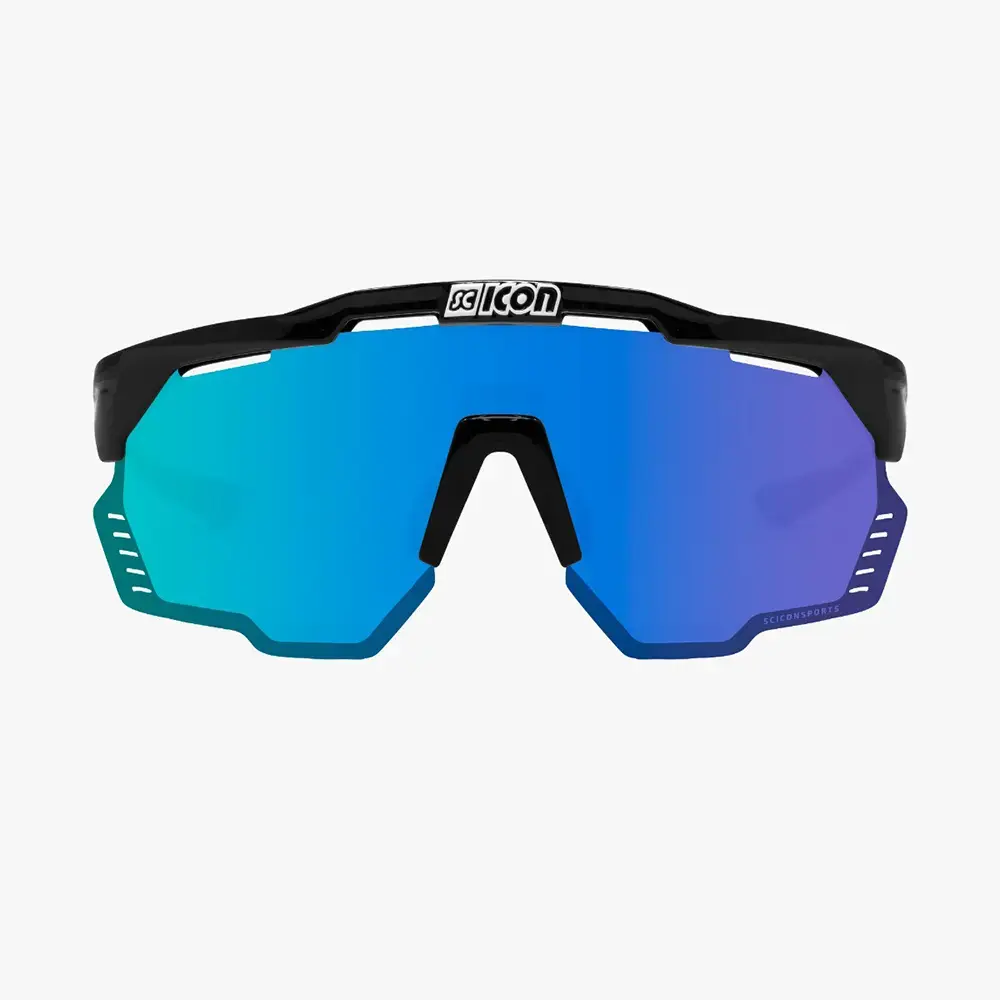 Scicon Aeroshade Kunken Sport Zonnebril Zwart SCNPP Multimirror Blue Lens