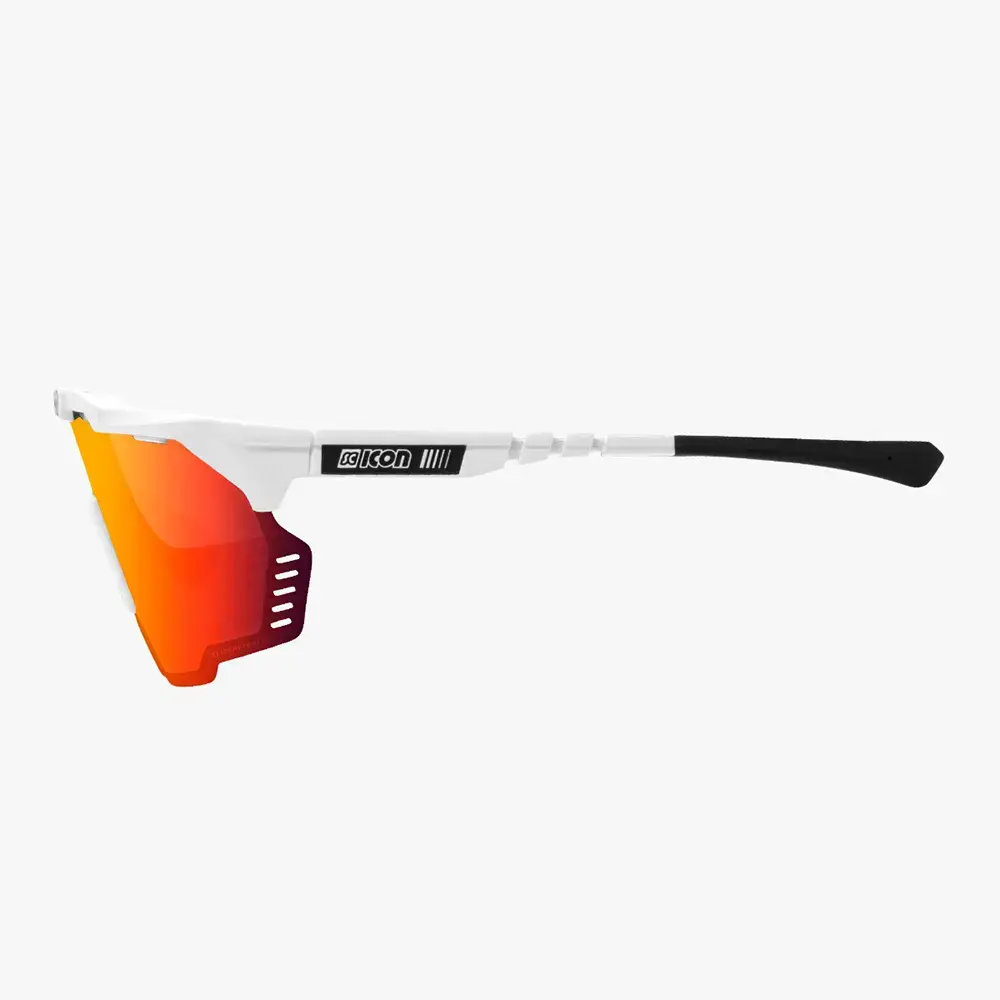 Scicon Aeroshade Kunken Sport Zonnebril Wit SCNPP Multimirror Red Lens