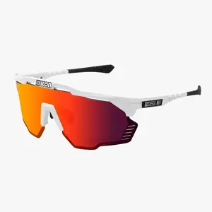 Scicon Aeroshade Kunken Sport Zonnebril Wit SCNPP Multimirror Red Lens