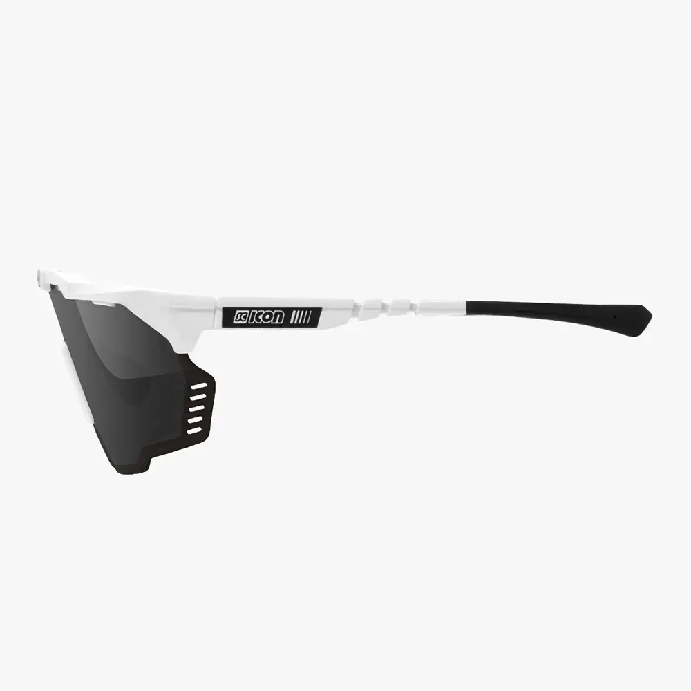 Scicon Aeroshade Kunken Sport Zonnebril Wit SCNPP Multimirror Silver Lens