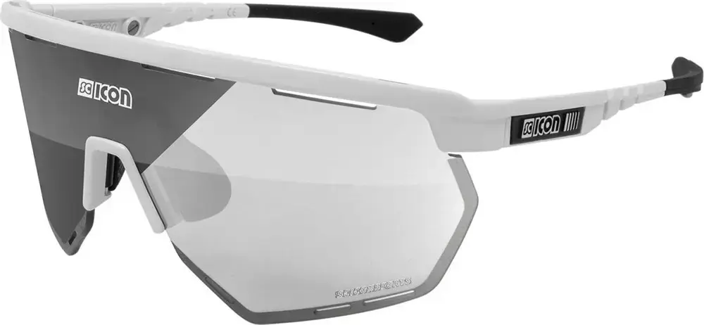 Scicon Aerowing Sport Zonnebril Wit SCNPP Photocromic Silver Lens