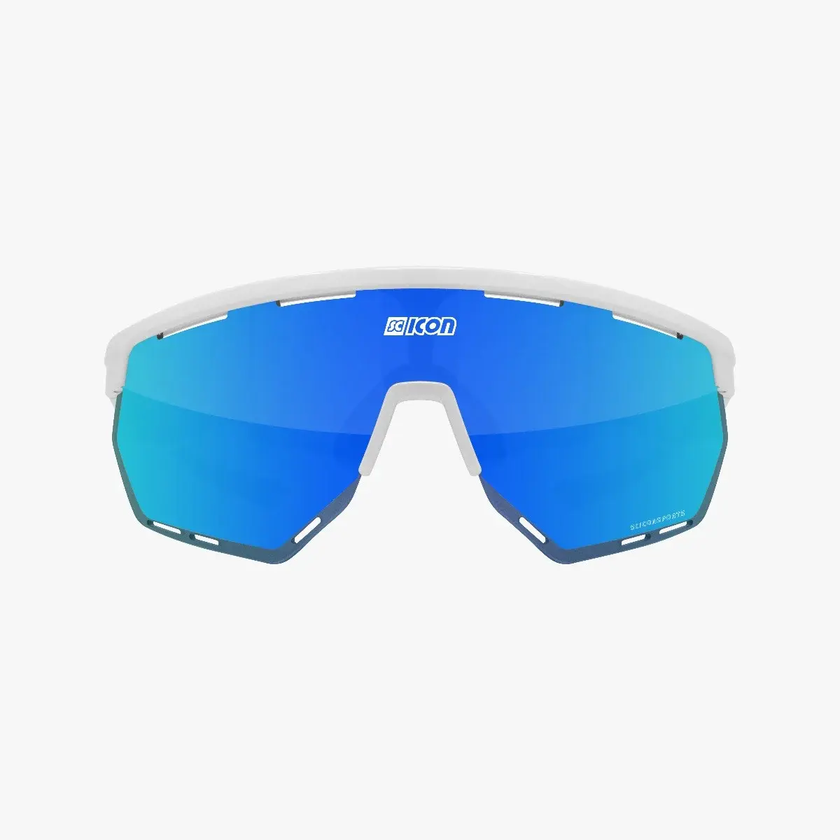 Scicon Aerowing Sport Zonnebril Wit SCNPP Multimirror Blue Lens