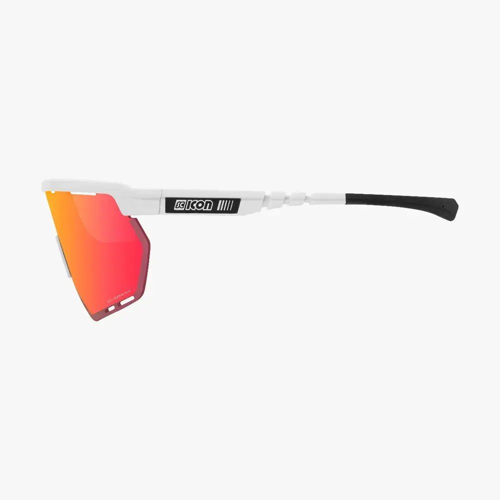 Scicon Aerowing Sport Zonnebril Wit SCNPP Multimirror Red Lens