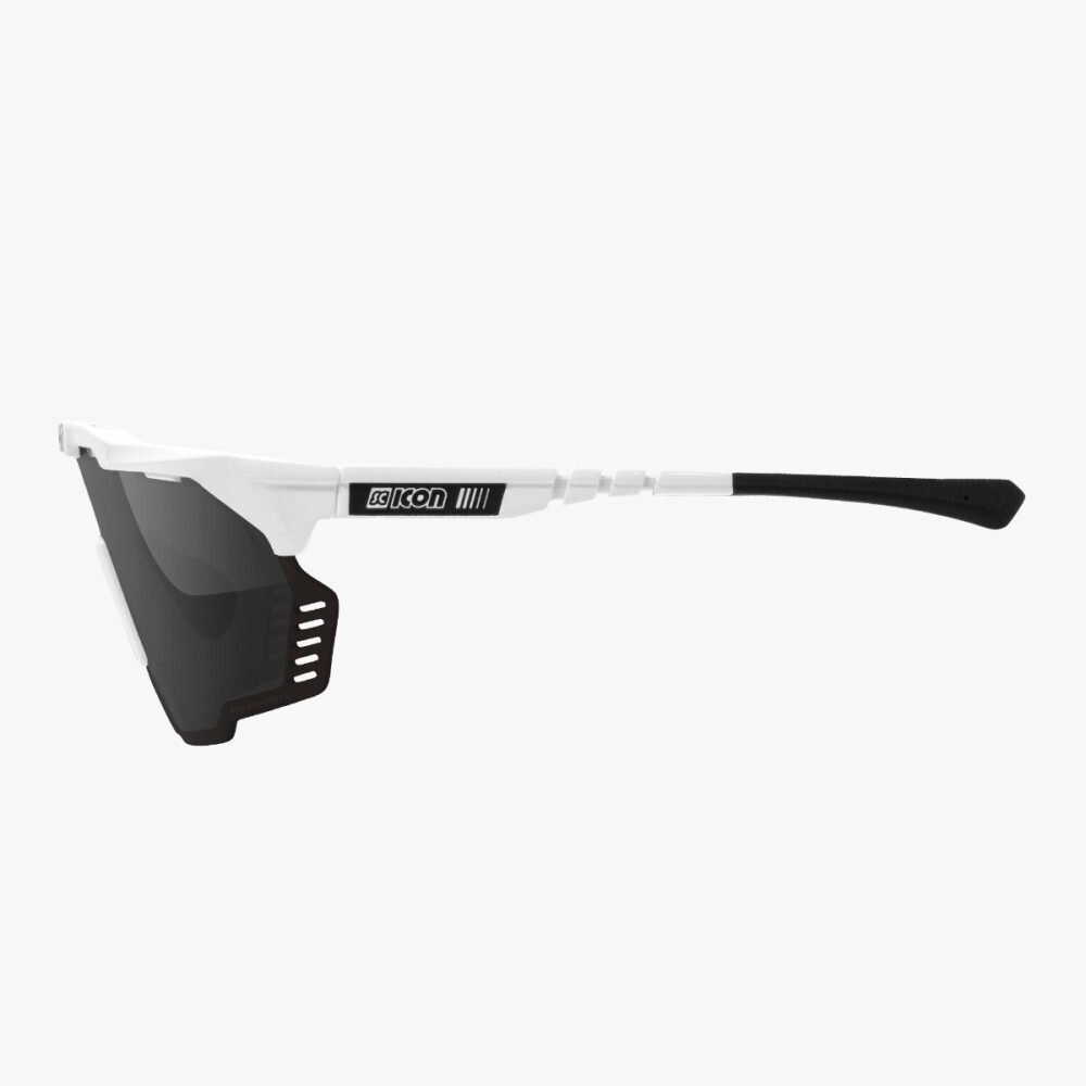 Scicon Aeroshade Kunken Sport Zonnebril Wit SCNPP Photochromic Silver Lens