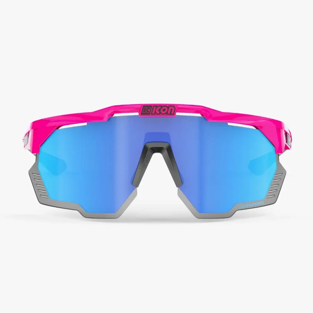 Scicon Aeroshade Kunken Sport Zonnebril Roze SCNPP Multimirror Blue Lens