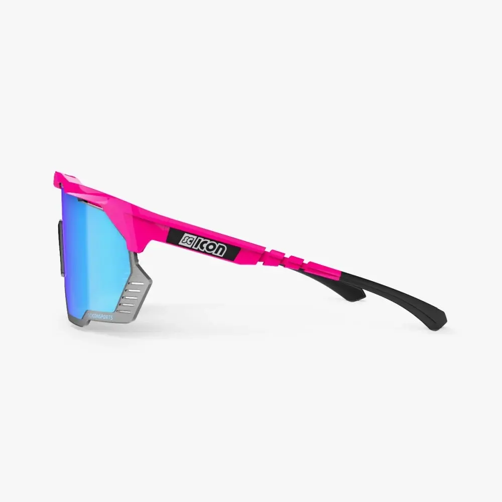 Scicon Aeroshade Kunken Sport Zonnebril Roze SCNPP Multimirror Blue Lens