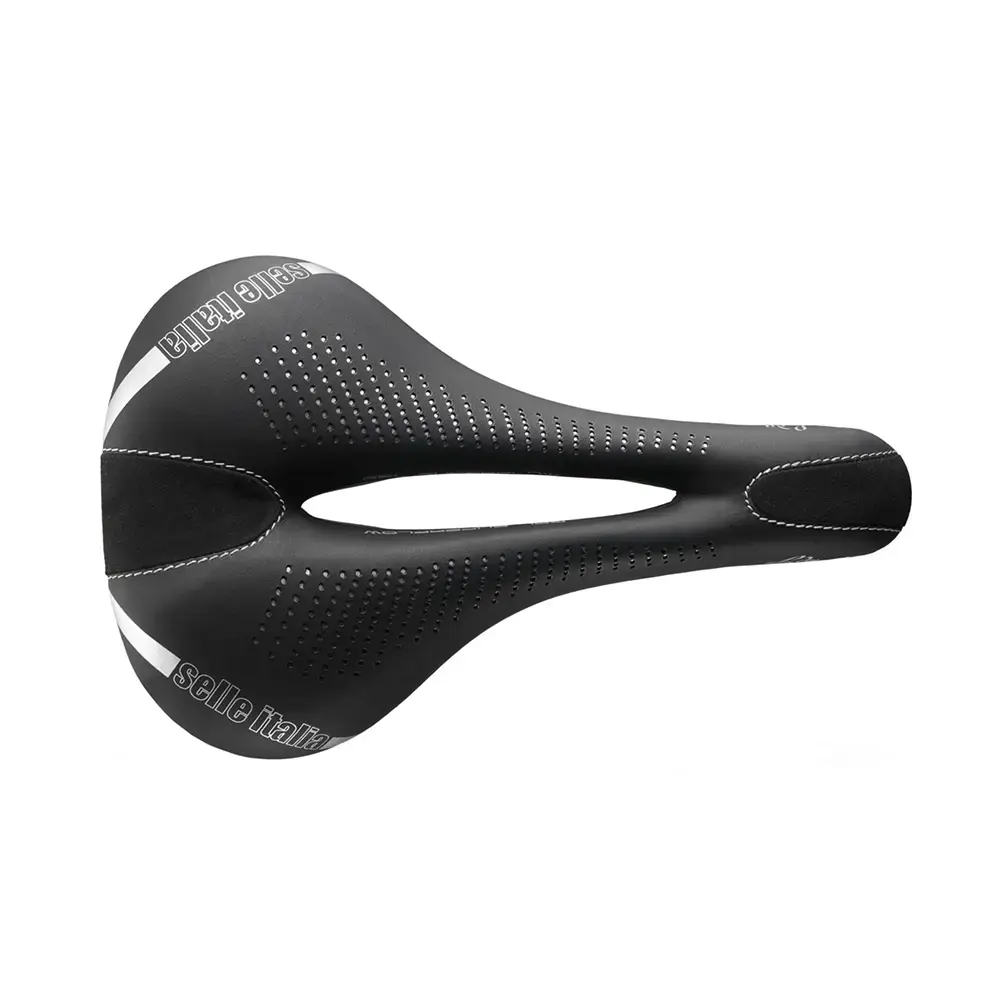 Selle Italia Lady Gel Flow S2 Zadel Dames Zwart