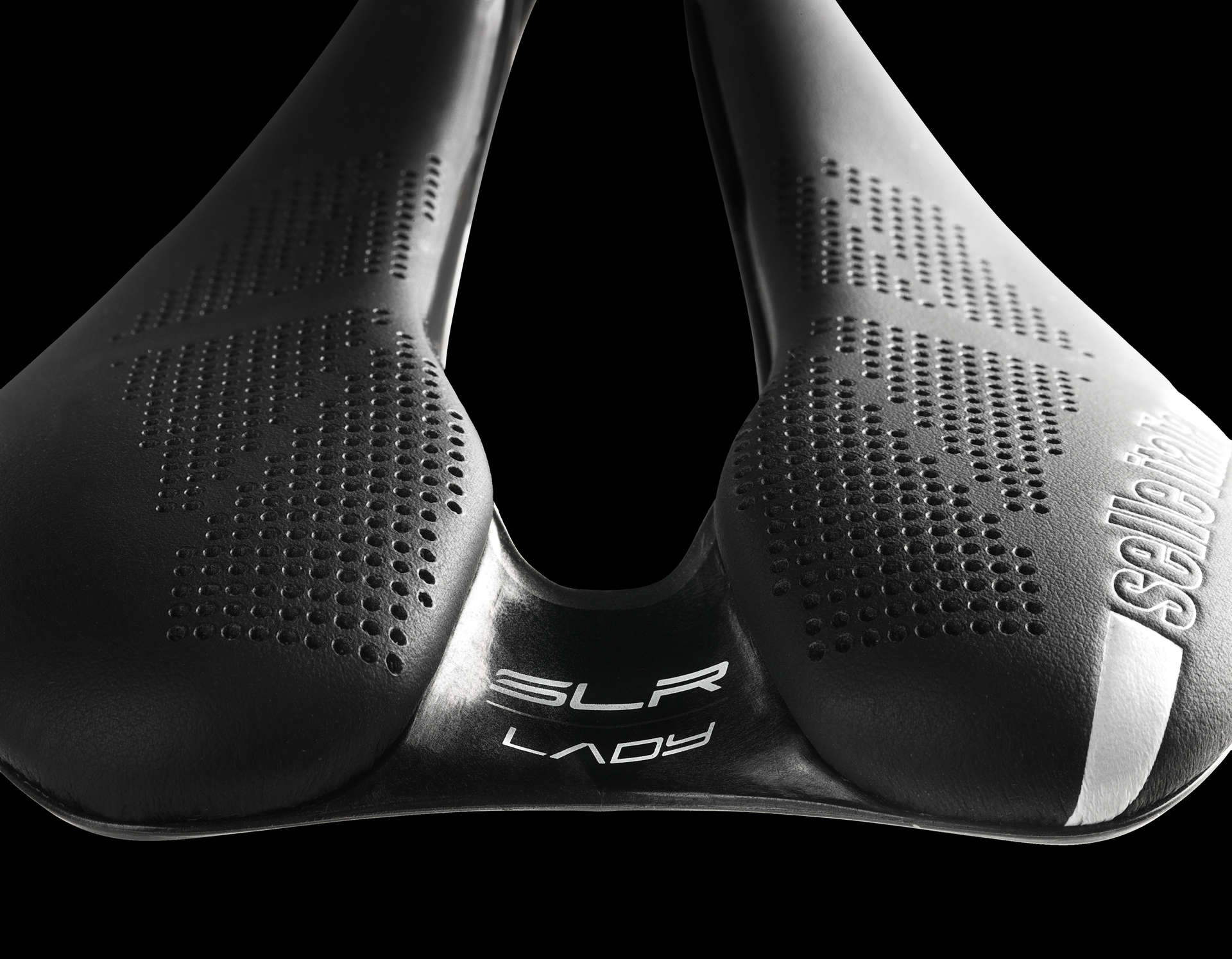 Selle Italia SLR SuperFlow Boost L Zadel Zwart Dames