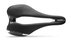 Selle Italia SLR SuperFlow Boost L Zadel Zwart Dames