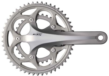 Shimano 105 FC-5750 Crankset Compact Zilver