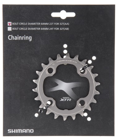 Shimano XTR FC-M970 Kettingblad 9 Speed