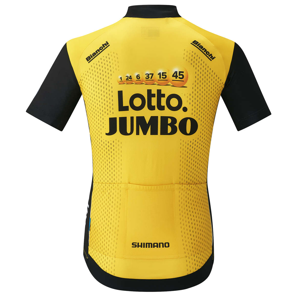 Frustratie Versterker Beperken Shimano Team LottoNL-Jumbo Replica Fietsshirt Korte Mouwen 2018 koop je bij  Futurumshop.nl