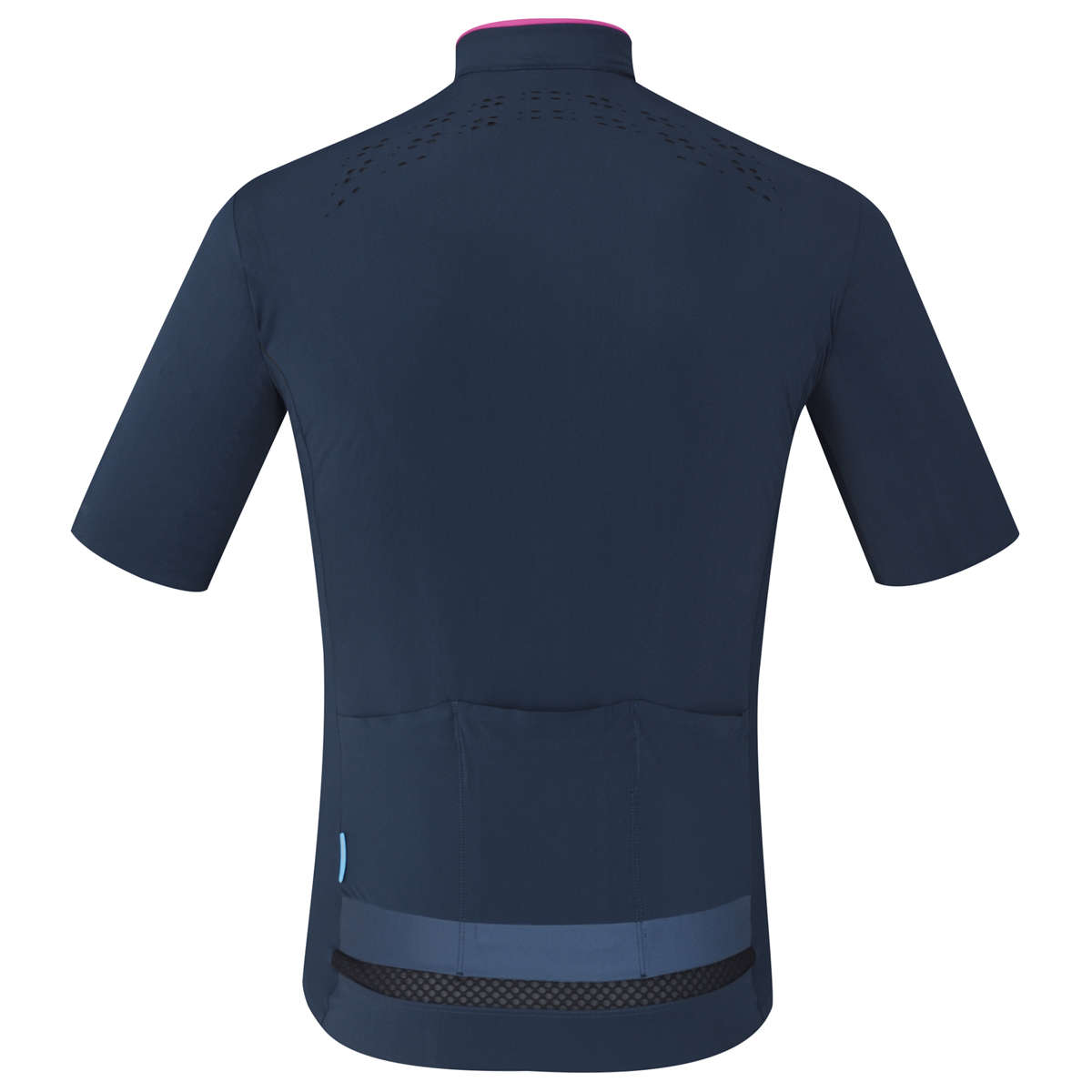 Shimano Evolve Fietsshirt Korte Mouwen Donkerblauw/Blauw Heren