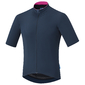 Shimano Evolve Fietsshirt Korte Mouwen Donkerblauw/Blauw Heren