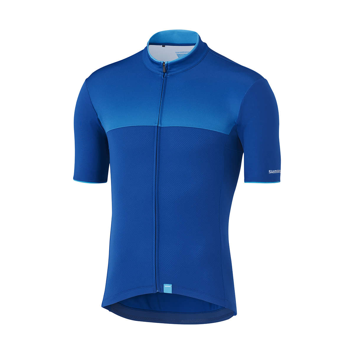 Shimano Escape Fietsshirt Korte Mouwen Blauw Heren