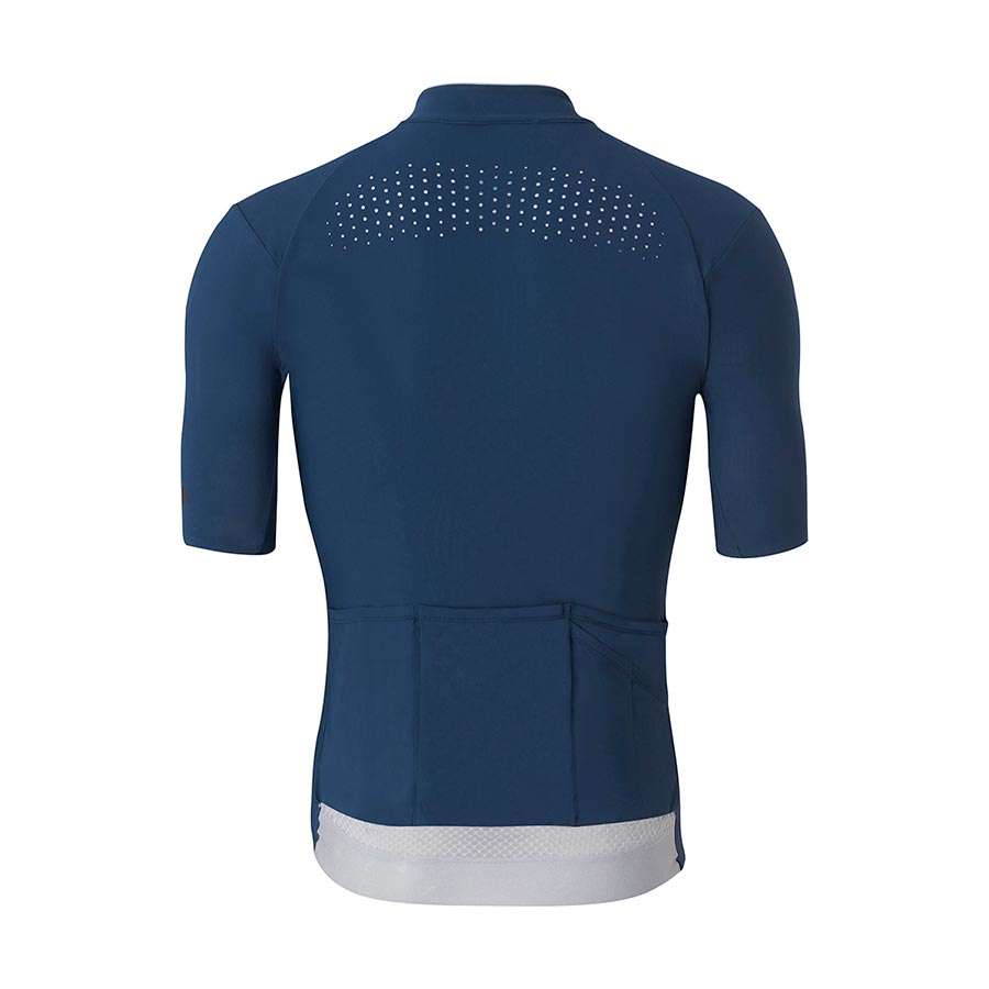 Shimano Evolve Fietsshirt Korte Mouwen Donkerblauw Heren