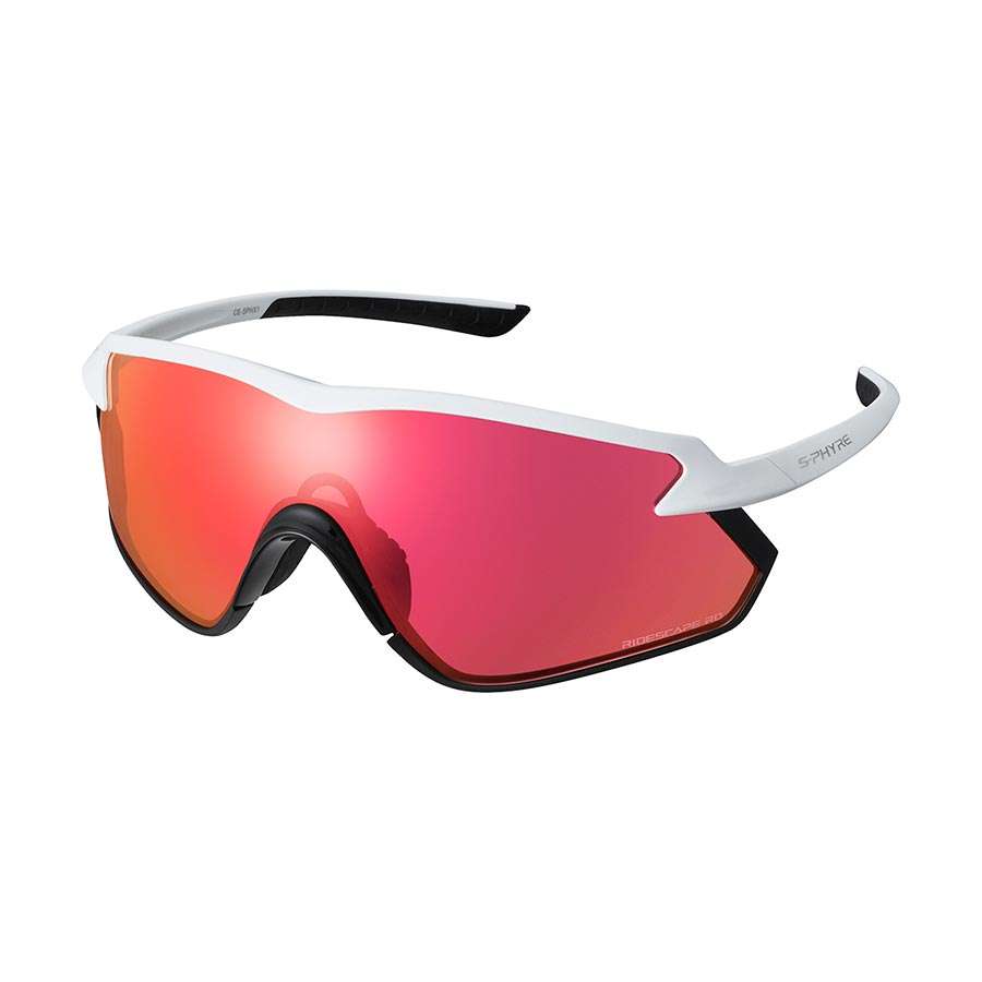 Shimano S-PHYRE X Sport Zonnebril Met Ridescape Lens Wit