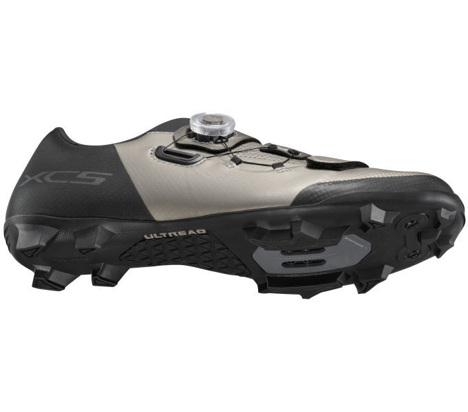 Shimano XC502 Breed Mountainbikeschoenen Zilver Heren