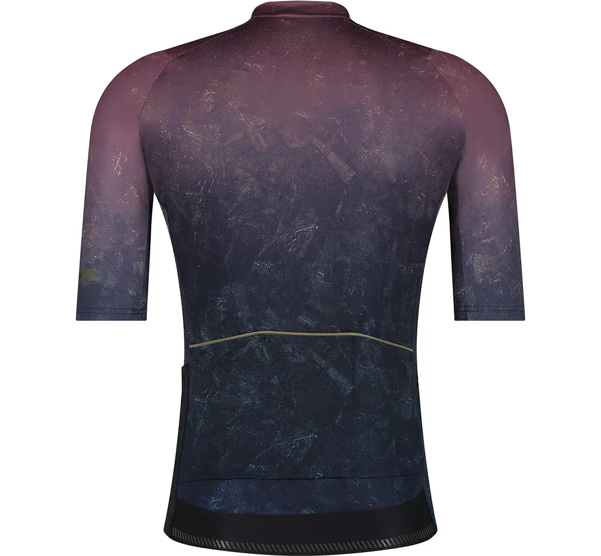 Shimano Evolve Fietsshirt Korte Mouwen Paars/Groen Heren