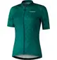 Shimano Mizuki Fietsshirt Korte Mouwen Groen Dames