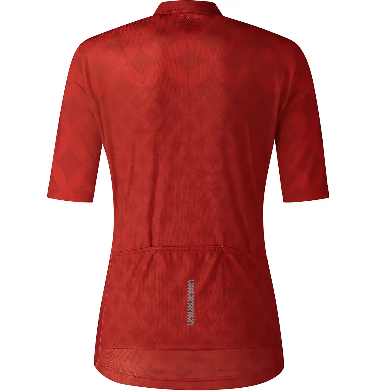 Shimano Mizuki Fietsshirt Korte Mouwen Rood Dames