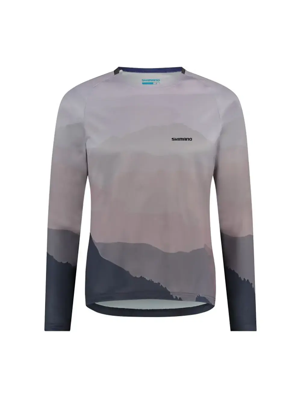 Shimano Sentiero MTB Fietshirt Lange Mouwen Beige Heren