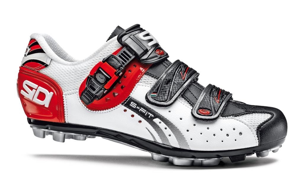 Sidi Eagle 5 Fit Wit/Zwart/Rood Mountainbikeschoen