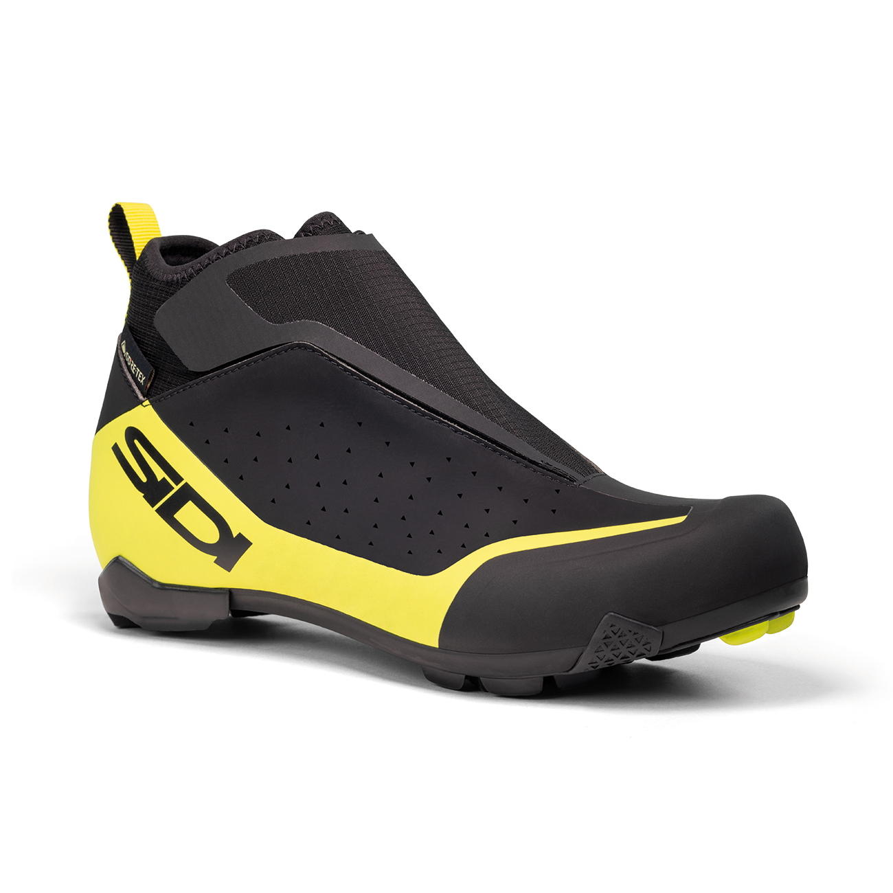 Sidi Glacies Winter Mountainbikeschoenen Zwart/Geel Heren