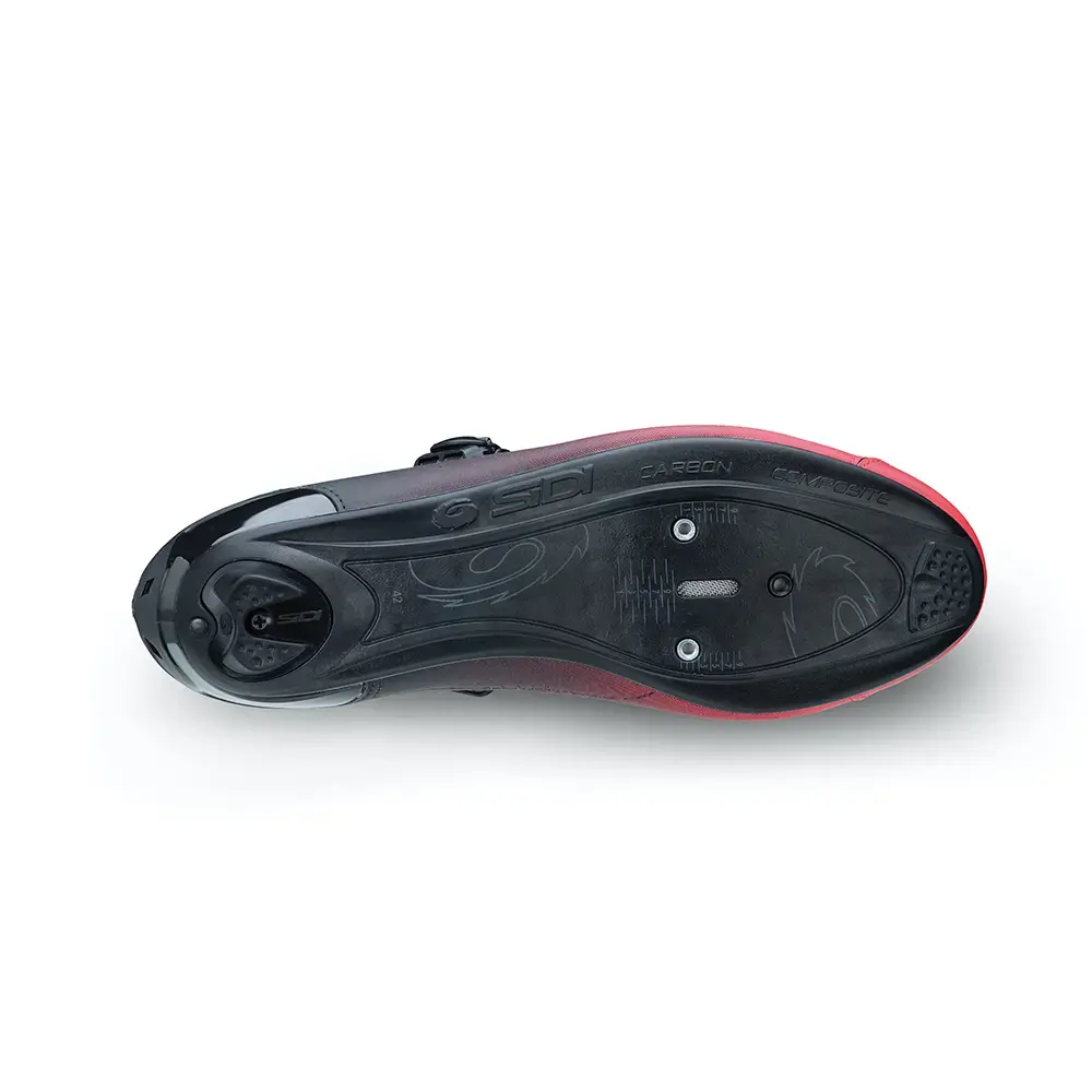 Sidi Genius 10 Wielrenschoenen Rood/Zwart Heren