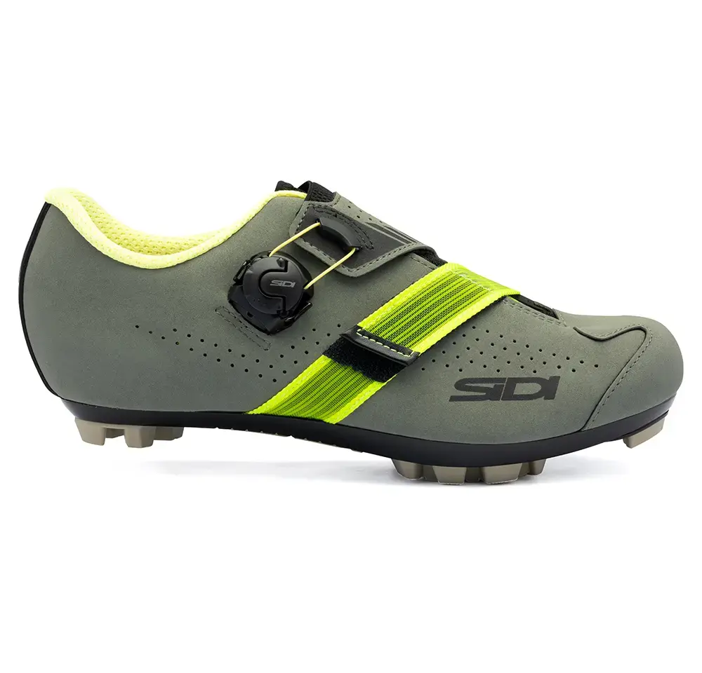 Sidi Aertis Mountainbikeschoenen Groen/Geel Heren