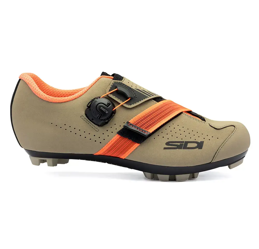 Sidi Aertis Mountainbikeschoenen Bruin/Oranje Dames