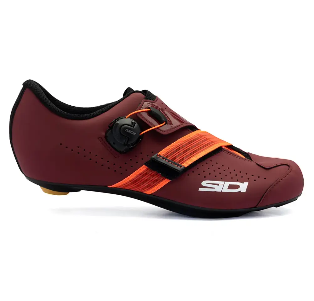 Sidi Prima Wielrenschoenen Rood/Oranje Dames