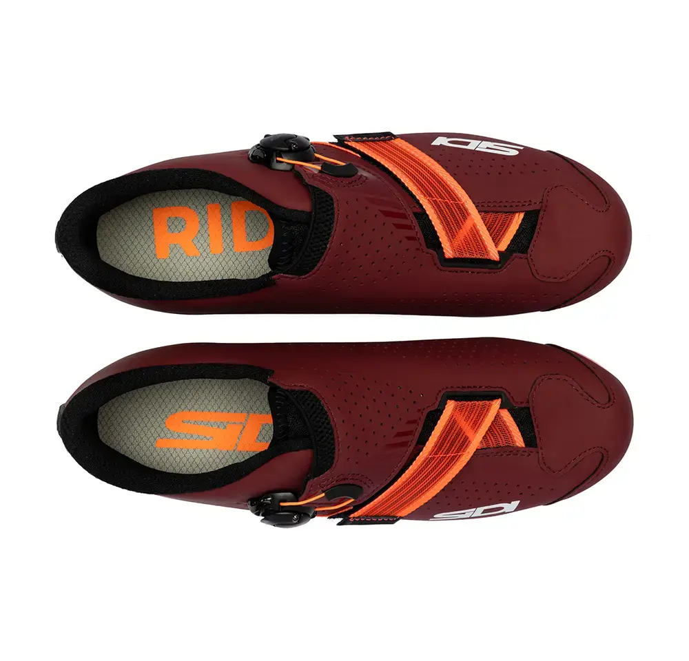 Sidi Prima Wielrenschoenen Rood/Oranje Dames