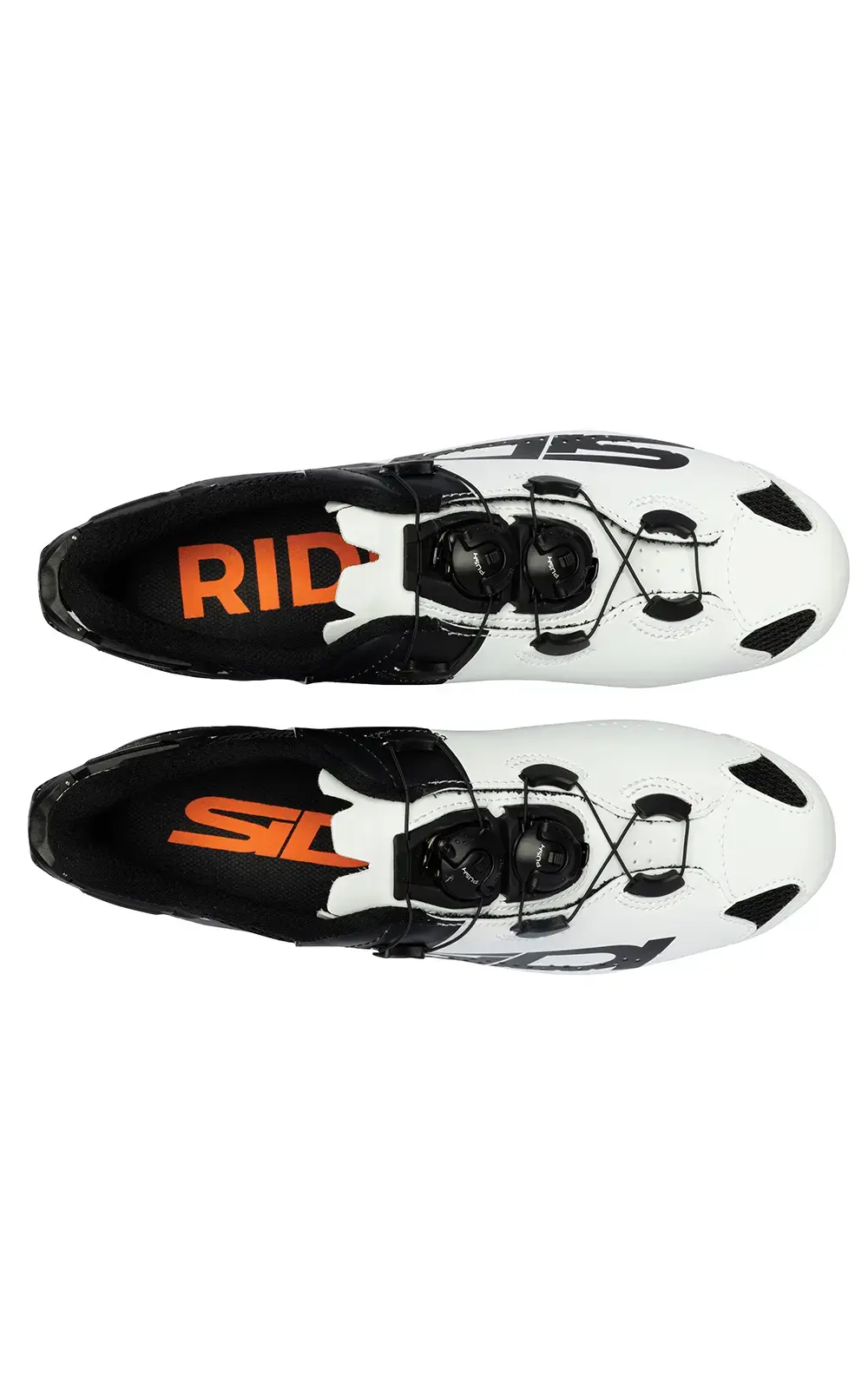 Sidi Shot 2S Pro Wielrenschoenen Wit/Zwart Heren