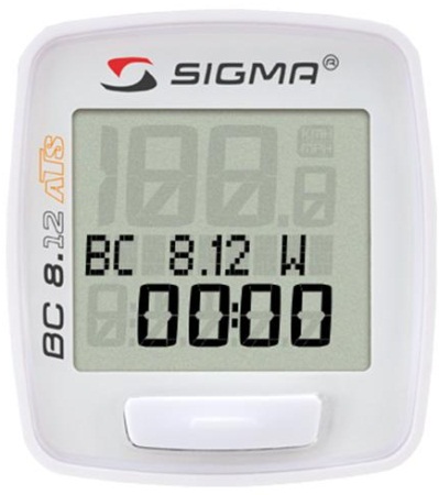Ga naar het circuit Verdienen Af en toe Sigma Sport BC 8.12 ATS Fietscomputer Wit koop je bij Futurumshop.nl