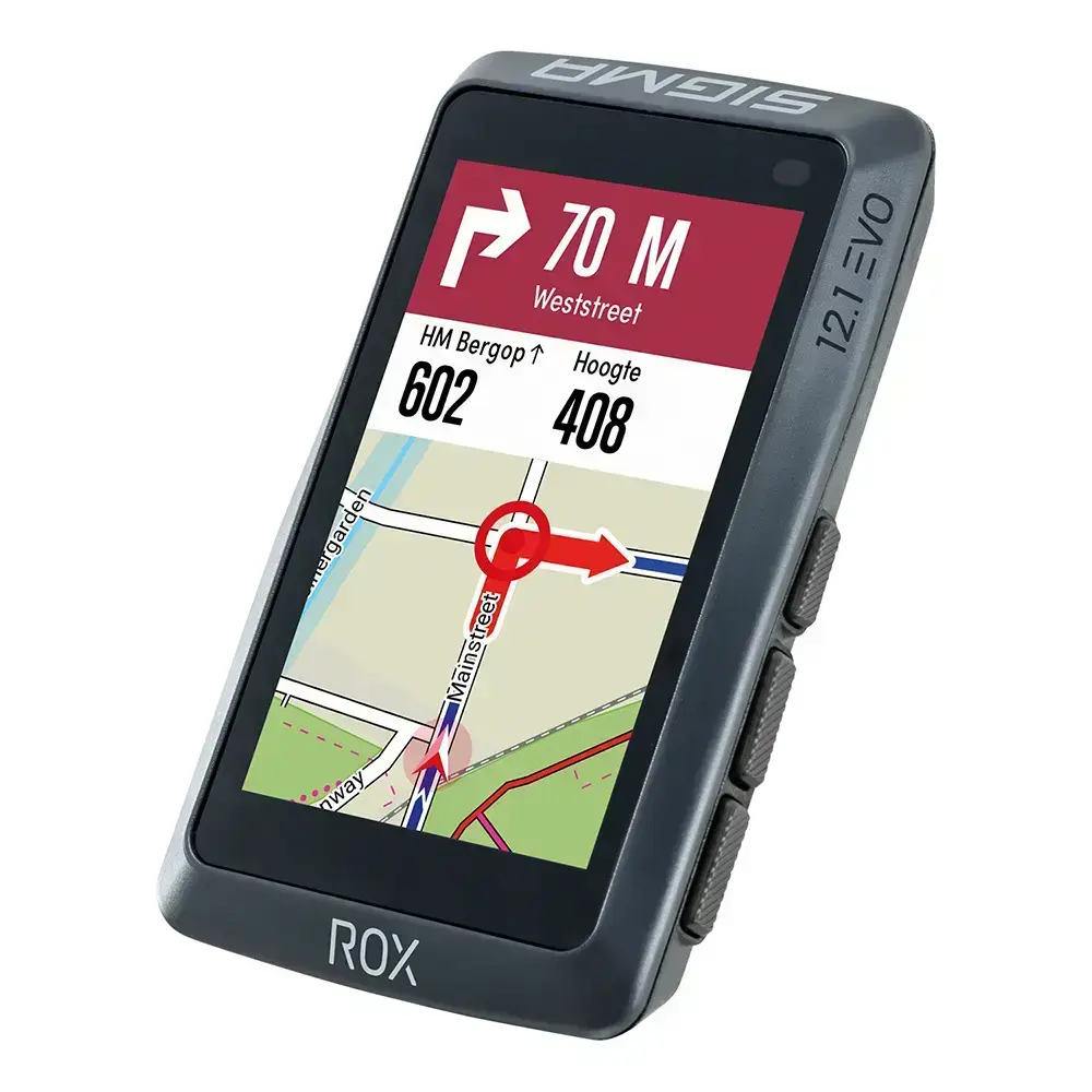 Sigma Sport ROX 12.1 EVO GPS Fietscomputer Grijs