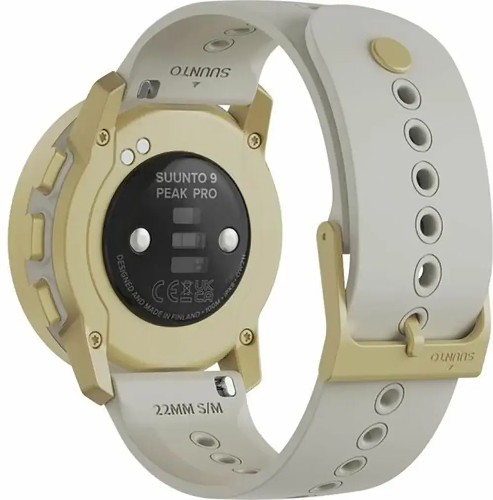 Suunto 9 Peak Pro GPS Sporthorloge Wit/Goud