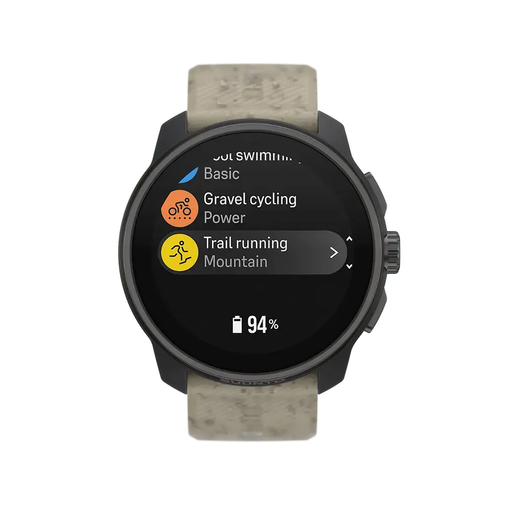 Suunto Race S GPS Sporthorloge Gravel Grijs