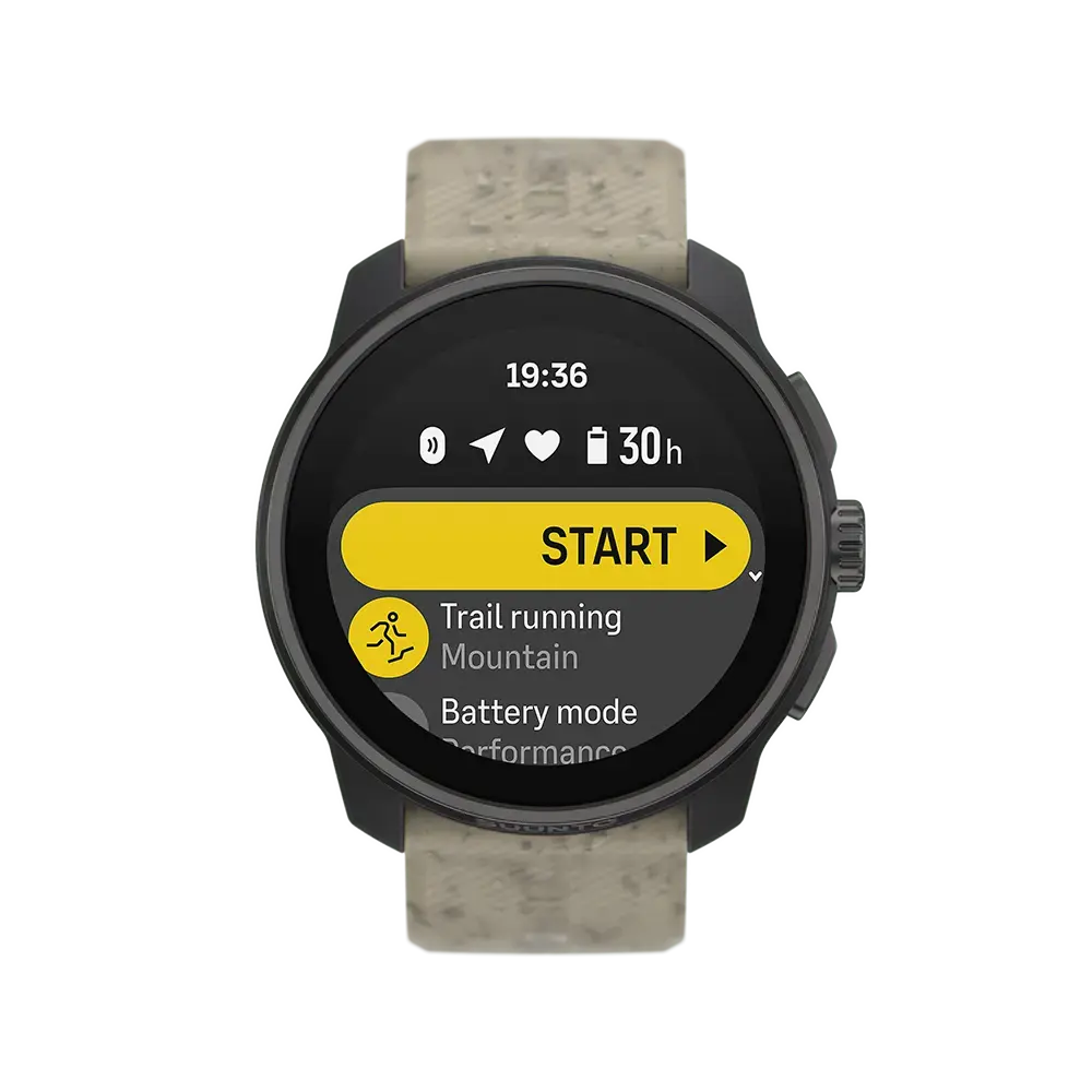 Suunto Race S GPS Sporthorloge Gravel Grijs