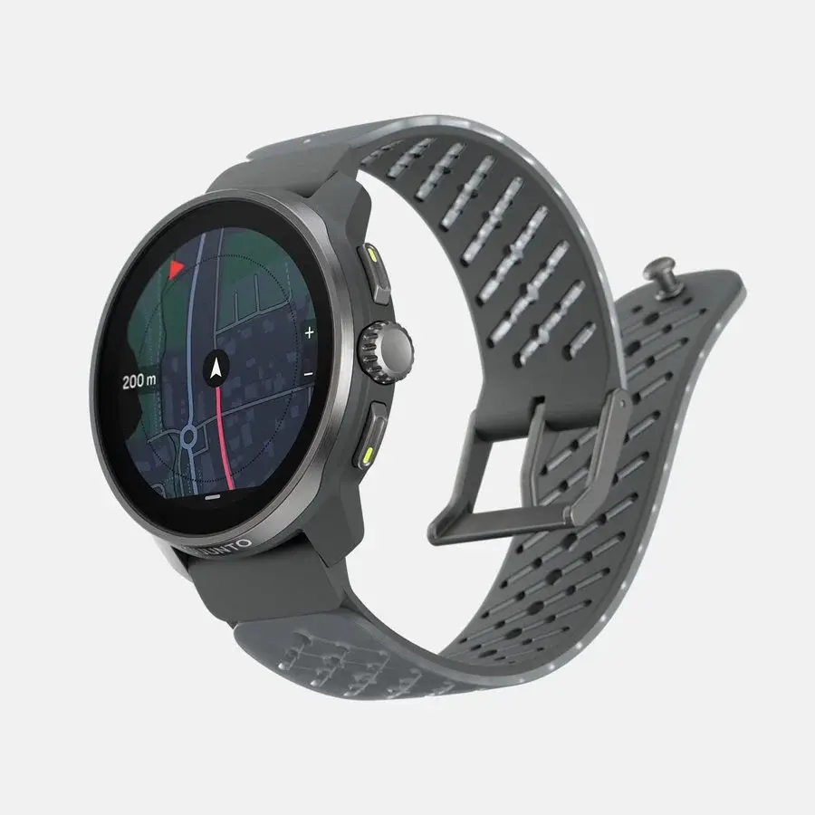 Suunto Race S Titanium GPS Sporthorloge Grijs/Zwart