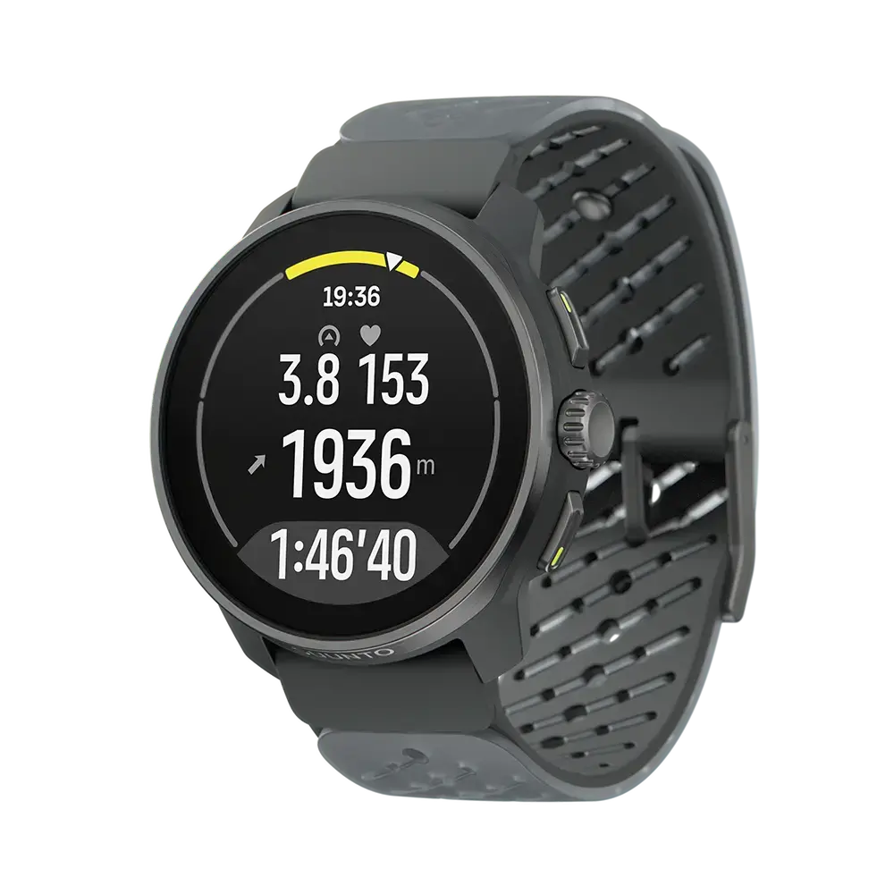 Suunto Race S Titanium GPS Sporthorloge Grijs/Zwart