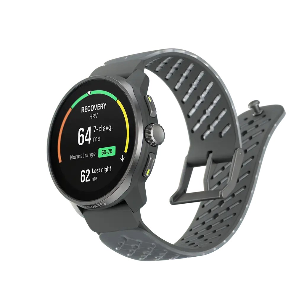 Suunto Race S Titanium GPS Sporthorloge Grijs/Zwart