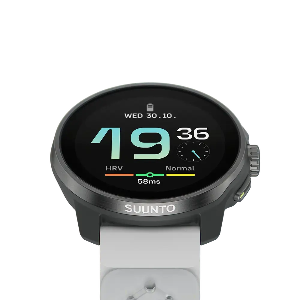 Suunto Race S Titanium GPS Sporthorloge Grijs/Geel