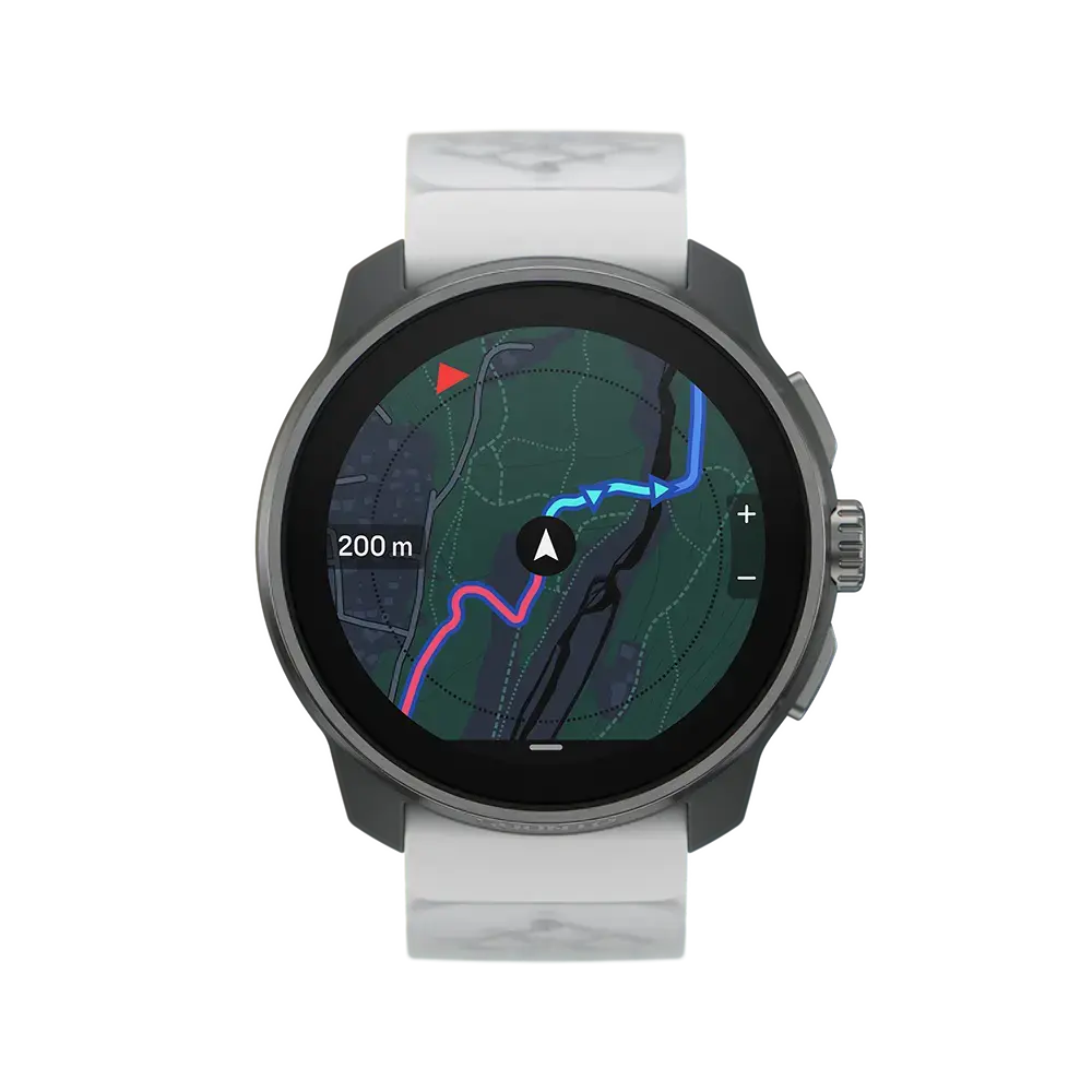 Suunto Race S Titanium GPS Sporthorloge Grijs/Geel