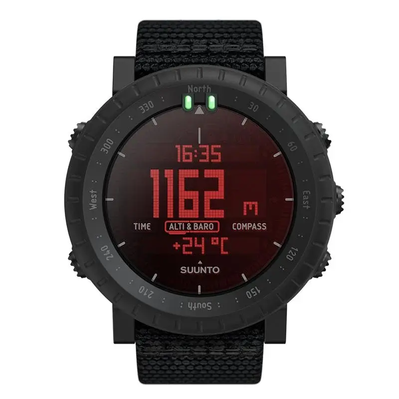 Suunto Core  Alpha Stealth GPS Sporthorloge Zwart