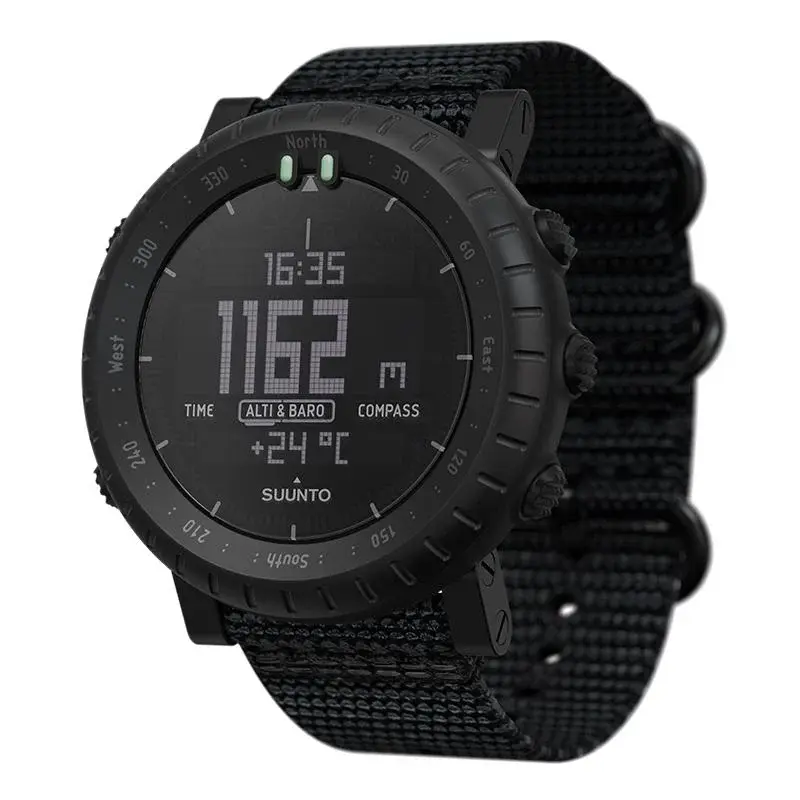 Suunto Core  Alpha Stealth GPS Sporthorloge Zwart