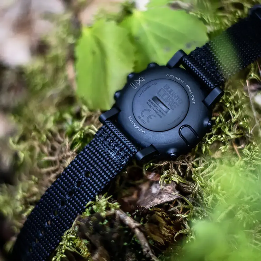 Suunto Core  Alpha Stealth GPS Sporthorloge Zwart