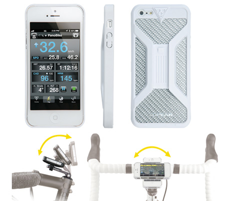 Topeak RideCase Wit voor Iphone 5