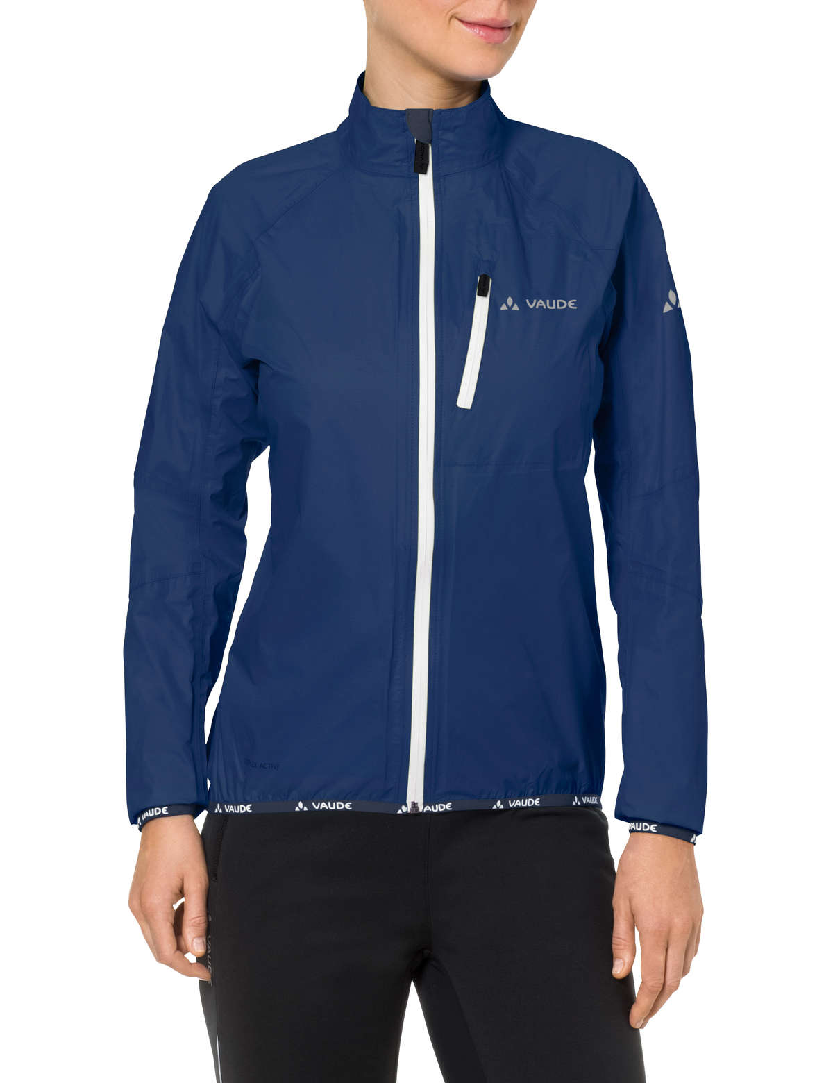 VAUDE Drop III Eclipse Regenjack Blauw Dames