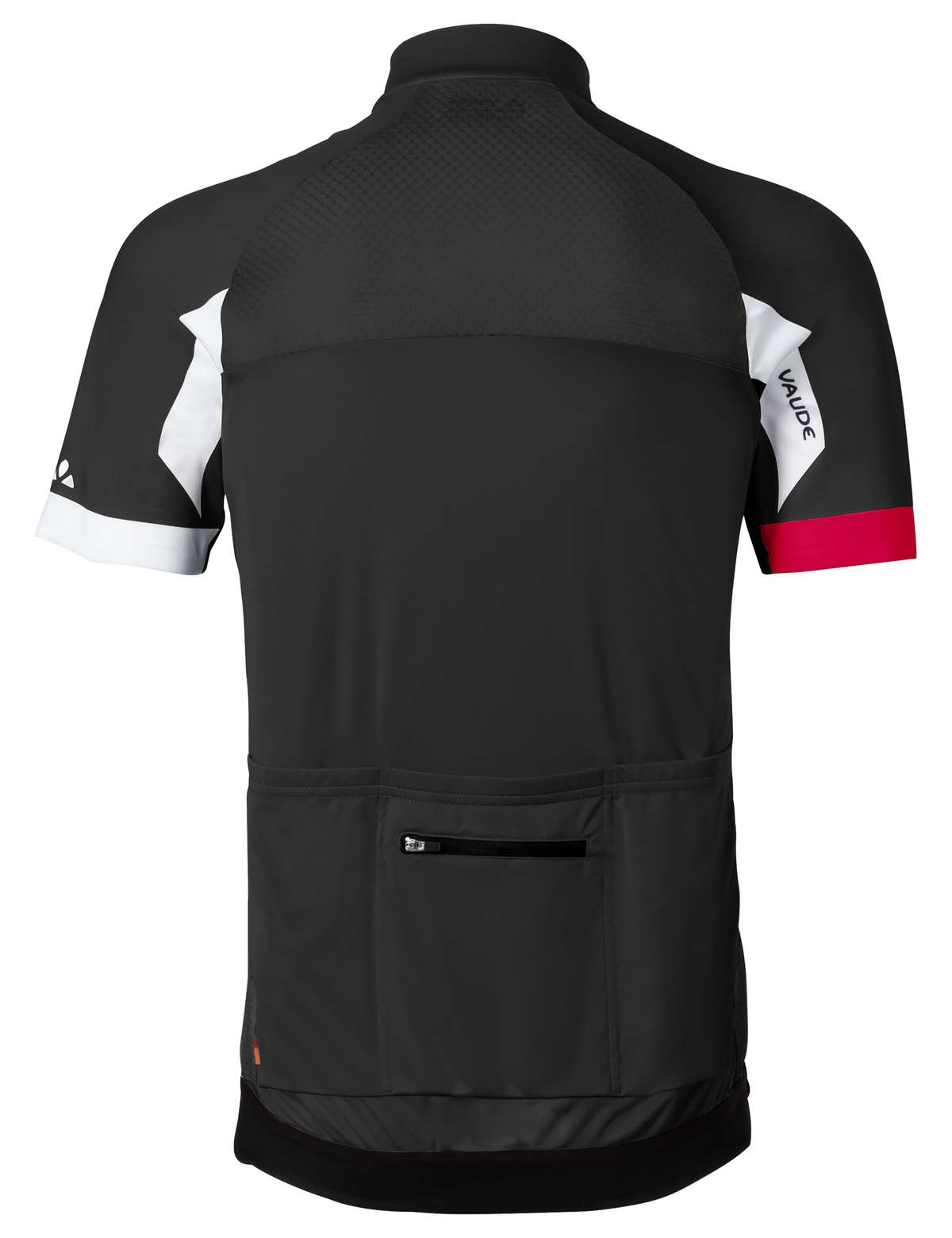 VAUDE Pro Tricot II Fietsshirt Korte Mouwen Zwart/Wit Heren